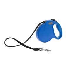 FERRIBIELLA perro correa Wrap retractil azul