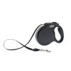 FERRIBIELLA perro correa Wrap retractil negra M