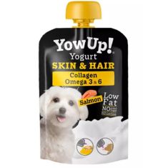 YOWUP perro snack yogur skin & hair salmon